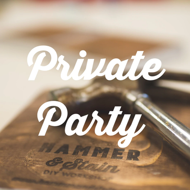 Private Party Reservation Payment