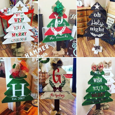 Pallet Christmas Trees-Private Party