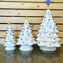 IN STOCK-Ceramic Vintage Christmas Collection