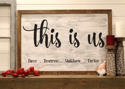 Everyday Framed Sign (36x24")