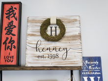 Moss Pallet Wreath Sign 22x24"-Private Party