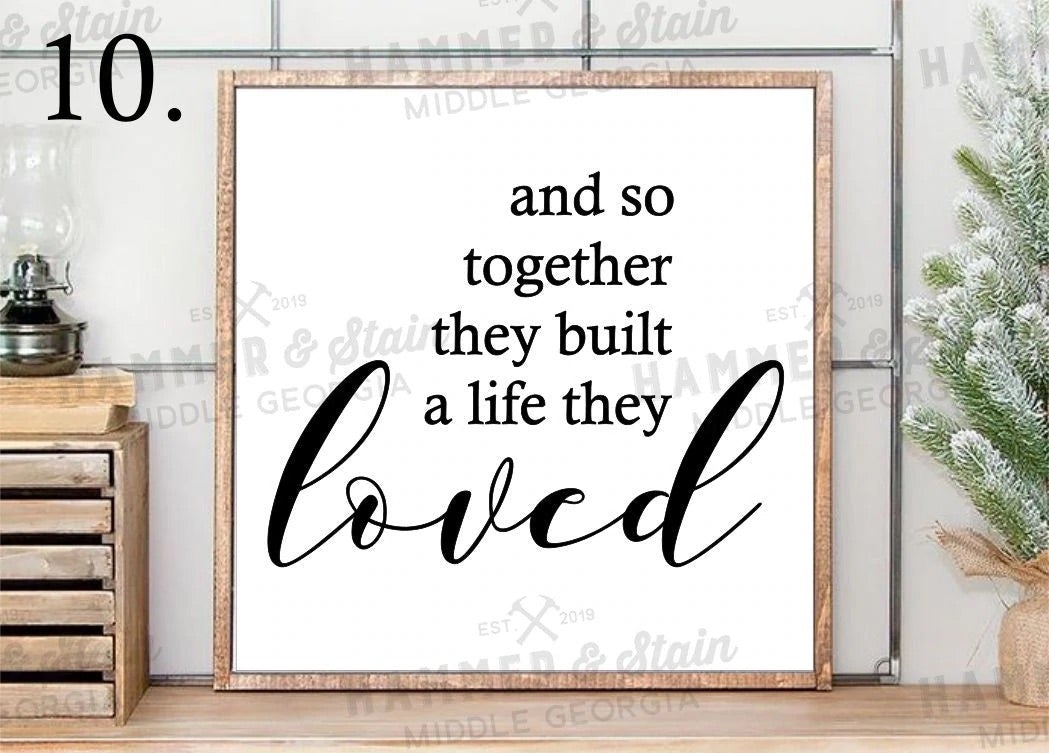 Everyday Framed Sign (24x24")