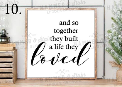 Everyday Framed Sign (24x24")