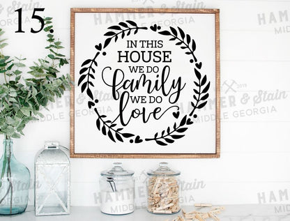 Everyday Framed Sign (24x24")