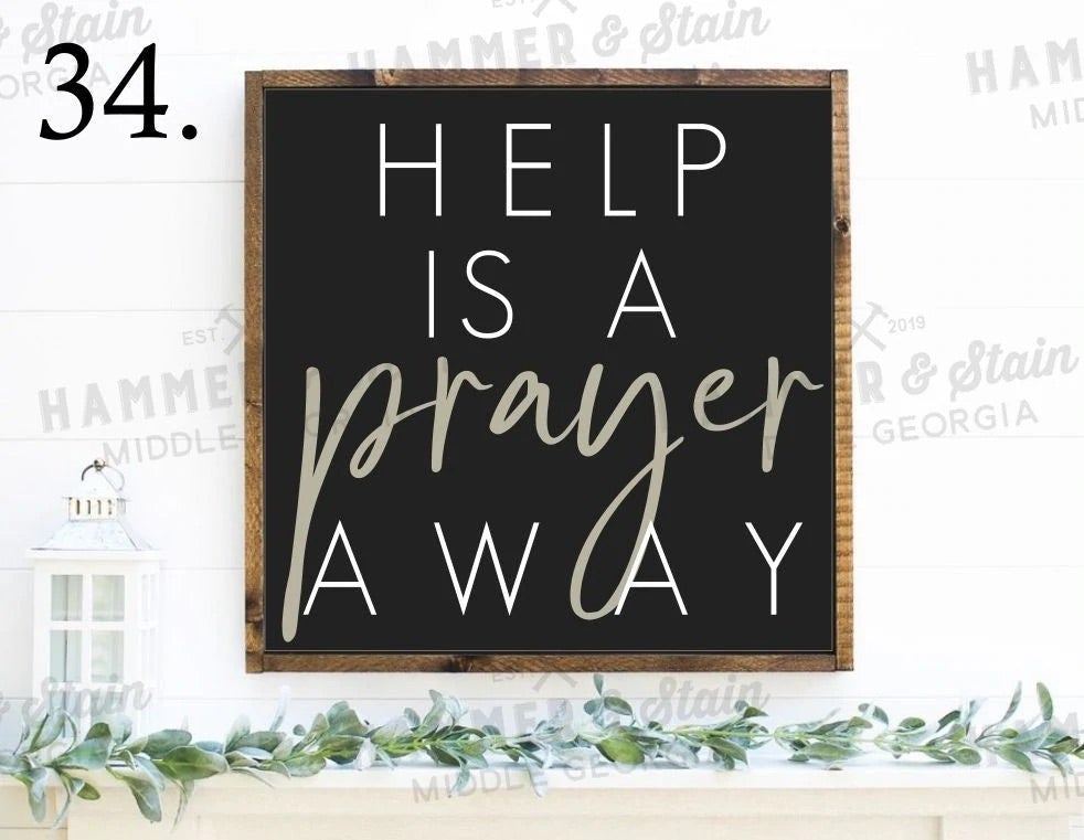 Everyday Framed Sign (24x24")