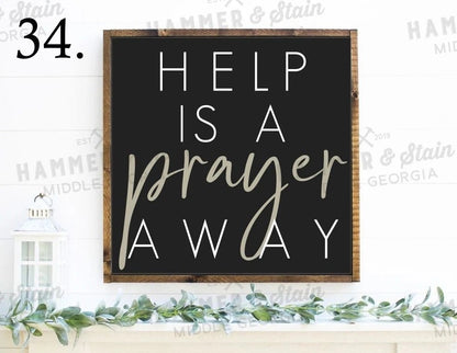 Everyday Framed Sign (24x24")