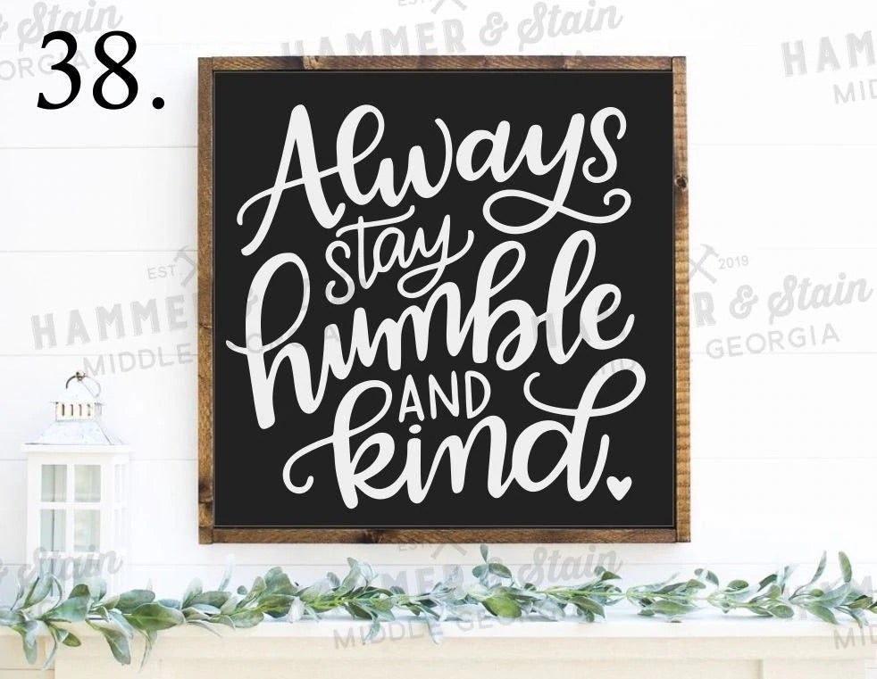 Everyday Framed Sign (24x24")