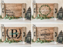 Farmhouse Tray and Noodleboards