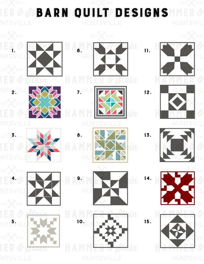 Wooden Barn Quilt