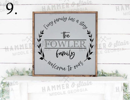 Everyday Framed Sign (24x24")