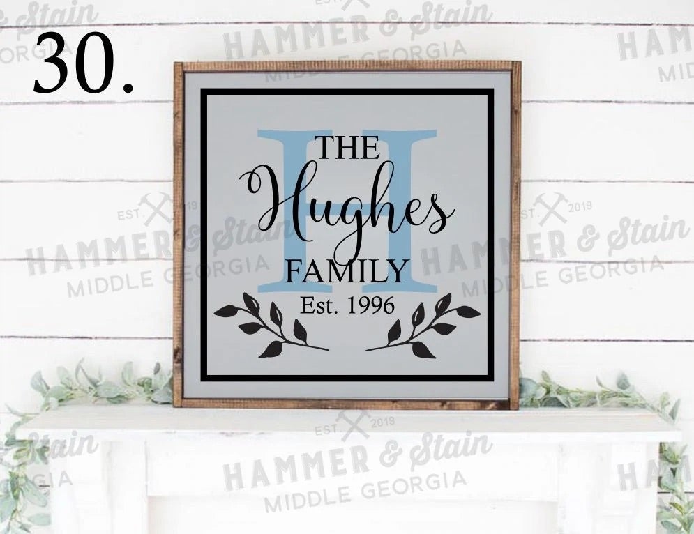 Everyday Framed Sign (24x24")