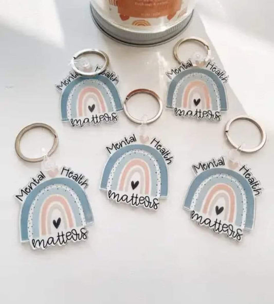 Mental Health Matters keychain