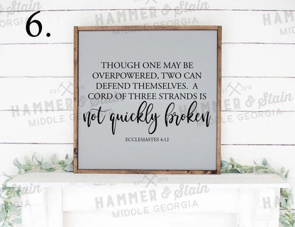 Everyday Framed Sign (24x24")