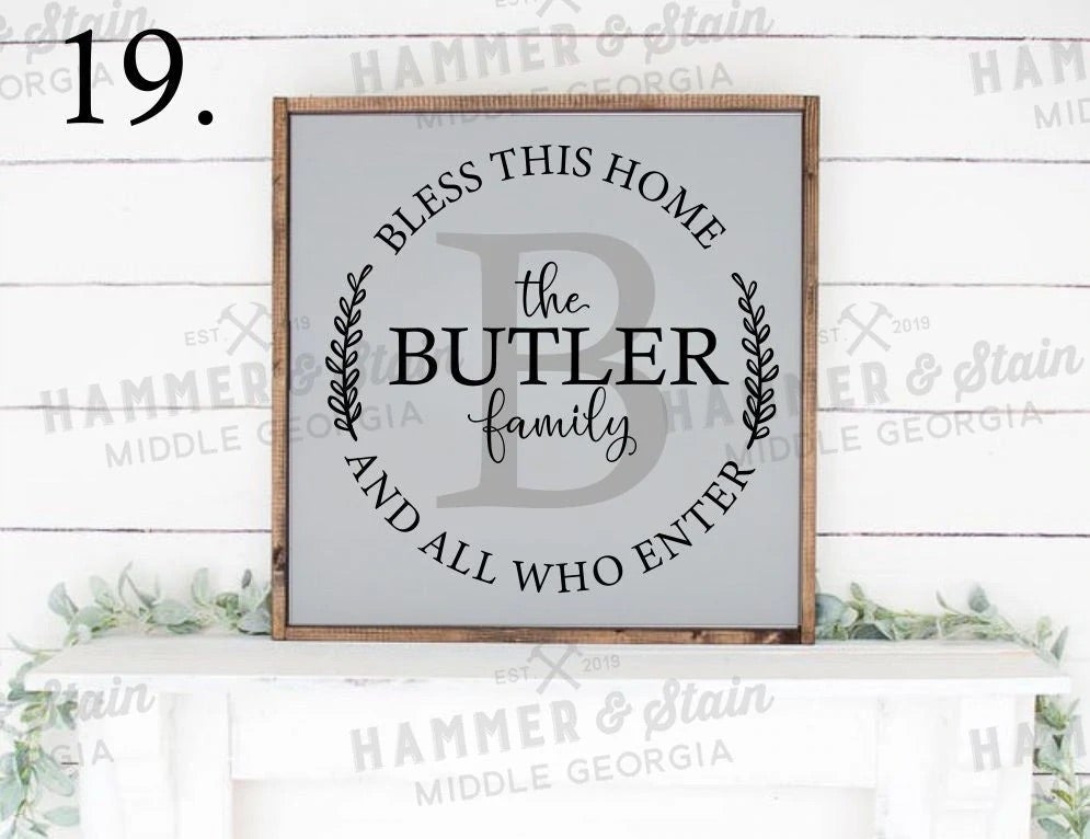 Everyday Framed Sign (24x24")