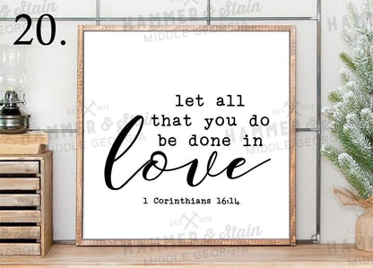 Everyday Framed Sign (24x24")